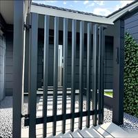 Clôture verticale en aluminium texturé pour extérieur, villa, jardin, cour arrière, cour avant, embellissement paysager