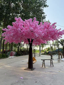 Cao Cấp Tùy Chỉnh Nhân Tạo Hoa Anh Đào Cây Trang Trí Trong Nhà Đám Cưới Khách Sạn Trung Tâm Mua Sắm Trang Trí Mong Muốn Cây - Product Image 6