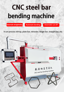 Полностью автоматическая машина для сгибания и резки арматуры может выпрямить и отрезать перекладину - Product Image 6