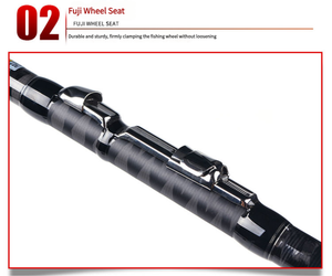 Lurekiller Lure Killer 4,25 m 100-250g o 150-350g Japón Fuji parte carbono fundición larga pesca telescópica <span class=keywords><strong>Surfcasting</strong></span> Surf Rod - Product Image 6