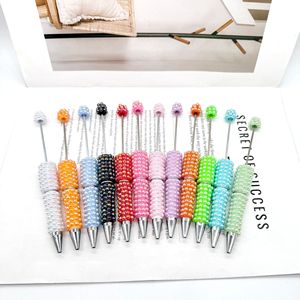 Accesorios Creativos de Perlas para Joyería DIY, Bolígrafo de Plástico Giratorio con Cuentas Multicolores para el Mercado de Verano de EE. UU. - Product Image 1