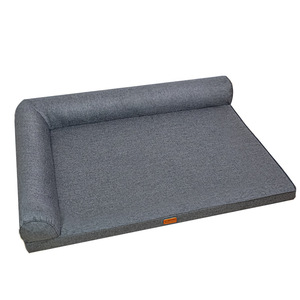 Lit orthopédique pour chien Patas Lague, taille moyenne 76x51cm, mousse en nid d'abeille imperméable, polyester antidérapant, doux, chaud, amovible, lavable - Product Image 2