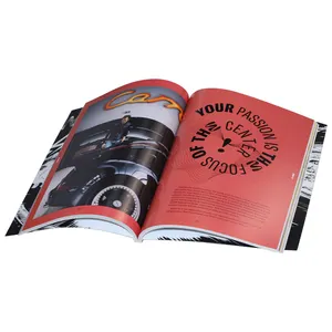 Popular guangzhou printed paperback fashion book with factory direct sale price