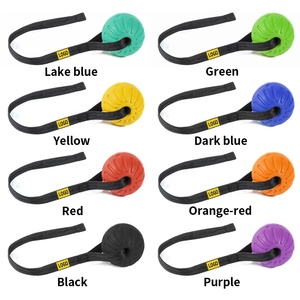 Jouets à mâcher pour chiens écologiques avec logo personnalisé, balles pour animaux de compagnie en EVA avec corde, nouveau produit très vendu, vente directe du fabricant - Product Image 3
