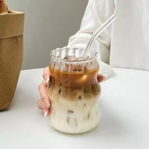 แก้วน้ำมินิมอลใหม่ รุ่น “Ins Wooping Wave Cloud” - แก้วกาแฟดีไซน์สร้า<span class=keywords><strong>ง</strong></span>สรรค์ สำหรับเครื่อ<span class=keywords><strong>ง</strong></span>ดื่ม ใช้ในครัวเรือน ดื่มชาตอนเช้า หรือดื่มน้ำ - Product Image 6
