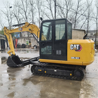 Mini-excavatrice d'occasion CATERPILLAR CAT305.5E2, excavatrice de 5,5 tonnes, moteur CAT C2.4, pièces d'origine CAT, garantie d'assurance