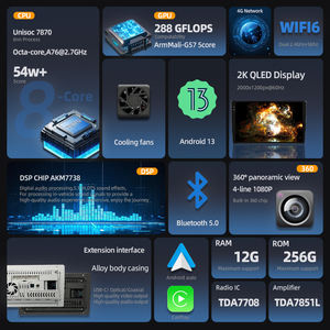 Ecran d'autoradio 2K <span class=keywords><strong>2000</strong></span>*<span class=keywords><strong>1200</strong></span> Android 13 avec navigation DSP WIFI GPS, lecteur DVD de voiture pour <span class=keywords><strong>Bmw</strong></span> E53 E39 - Product Image 4