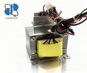หม้อแปลงไฟฟ้าแรงสูงเฟสเดียว DAR PLUS EI86*50 แบบขดลวดทองแดง ขดลวดคู่ คลาส B 130 50Hz DC48V 2A - Product Image 1
