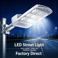 Modules LED Directs d'Usine 200W pour Éclairage Public, en Aluminium Moulé Sous Pression, Étanche IP65, pour Parcs et Allées Extérieures