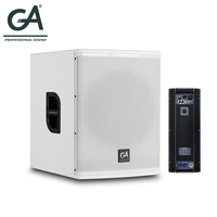 Sistema de Sonido Profesional de Alta Calidad con Altavoces Activos de Columna de 4*3 Pulgadas para Actuaciones en Escenario