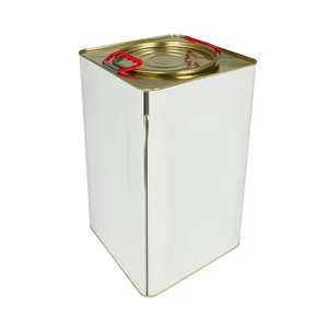 Оптовая продажа, квадратная большая жестяная банка для чая, большая высокая черная винтажная жестяная банка для чая, контейнер для конфет, кофе, печенья, металлическая жестяная коробка - Product Image 2