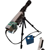 Machines de suppression d'obstacles au laser DIY, portée de travail 0-52,5 mètres, 500W, source de pompe personnalisée, brûlage du papier combustible, bois