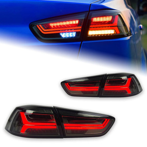Luz trasera especial Mitsubishi 08-17 con señal de freno LED DRL Lente transparente roja 12V/24V Luz de conducción de estilo de coche nuevo - Product Image 3