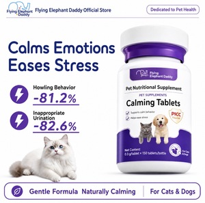 Granuli Calmanti per Cani e Gatti, Assorbimento Rapido, Sicuri, Supporto per Ansia e Stress degli Animali Domestici, Sedazione e Rilassamento, per Fuochi d'Artificio, Trovamenti, Viaggi - Product Image 1