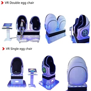 9D VR trứng ghế thực tế ảo Trò chơi máy 2 chỗ roller coaster mô phỏng viên nang 360 độ Arcade trò chơi <span class=keywords><strong>Dubai</strong></span> VR rạp chiếu phim - Product Image 6