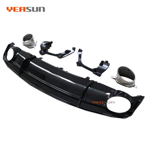 Difusor de parachoques trasero estilo RS7 de alta calidad para Audi <span class=keywords><strong>A7</strong></span> sline 2017 2018 <span class=keywords><strong>2019</strong></span> - Product Image 2