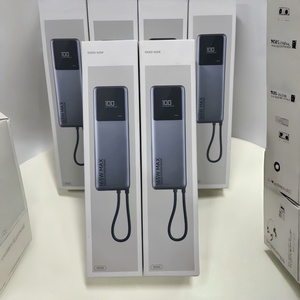 พาวเวอร์แบงค์ 165W MAX 10000mAh ชาร์จเร็ว 120W ตัวเครื่องอะลูมิเนียม ชาร์จเร็วแบบ Dual Port USB สำหรับการเดินทาง - Product Image 2