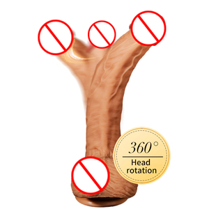 <span class=keywords><strong>Sex</strong></span> Männer Dildo vibrator für Frauen Multifunktion dildo 10 Frequenz Rotation Heizung weichen Penis Sexspielzeug für weibliche Vibrator - Product Image 2