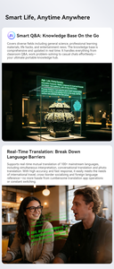 Nouvelles lunettes intelligentes IA avec caméra 8MP X01ultra, enregistrement vidéo, traduction en temps réel et batterie externe 3600mAh - Product Image 6