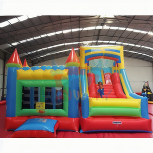 Château gonflable Winway 8x4m en PVC avec toboggan, capacité 500kg, pour usage extérieur, prix usine - Product Image 6