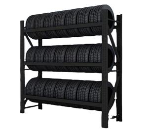 OEM china commercial foldable heavy duty truck tire rack tyre racking for tyre storage