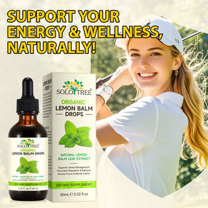 للبيع بالجملة 60 عصير ليمون طبيعي مستخرج أوراق بلسم مكملات سائلة علامة خاصة قطرات بلسم ليمون عضوي للهضم صحي - Product Image 5