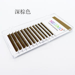 ขนตาปลอมแบบช่อ DIY ขายส่ง สีฟ้า แดง ม่วง แบบมังงะ คละขนาด 4 5 6 <span class=keywords><strong>7</strong></span> มม. ขนตาล่างสี - Product Image 4