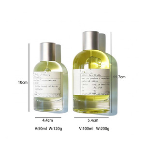 Envases Vacíos para Perfume <span class=keywords><strong>Santal</strong></span> <span class=keywords><strong>33</strong></span>, Cilíndricos, de Vidrio, de 30ml, 50ml y 100ml, con Tapa de Aleación de Zinc - Product Image 5