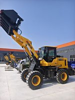 Chargeuses sur pneus de petite taille de 3 tonnes, haute performance, prix fascinant, vente chaude, bonne qualité