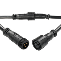 Boule lumineuse à pixels RGB 25 mm DC12V, 360 degrés, étanche IP67, 20 pièces/chaîne avec espacement de 10 cm, éclairage ponctuel IC UCS1903/8206