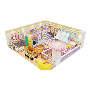 Pas cher personnalisé thème Toy Story balle fosse vilain château doux jouer toboggan et trampoline parc d'attractions enfant aire de jeux intérieure - Product Image 6