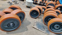 Roues 343x140 Roues en polyuréthane solide de haute qualité Chariot élévateur Numéro de pièce 51327428 Toutes les tailles disponibles