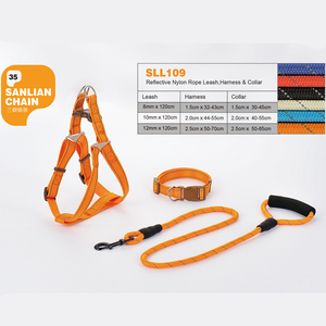 ペット製品反射犬用首輪ハーネスとリーシュ - Product Image 1