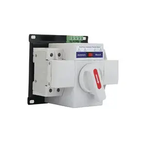 Interruptor de comutação automática tipo Mcb 2p 4p 220v/380v 63a -100a Interruptor de transferência de potência dupla Ats