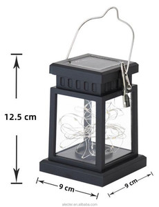 Lanterne solaire d'extérieur en forme d'étoile, étanche, LED, pour jardin, lampe solaire décorative suspendue pour table, de l'obscurité à l'aube, pour patio et cour - Product Image 6