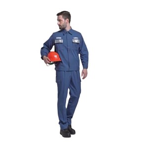 ชุดทำงาน DF EDS สำหรับฤดูใบไม้ผลิหรือฤดูใบไม้ร่วง เสื้อแขนยาวและกางเกง ทนทานและซักทำความสะอาดได้ - Product Image 2