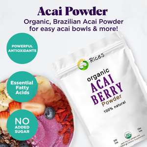 Polvo de <span class=keywords><strong>Acai</strong></span> orgánico de marca privada Polvo de bayas de <span class=keywords><strong>Acai</strong></span> liofilizado sin OGM Polvo de superalimento de <span class=keywords><strong>Acai</strong></span> sin gluten - Product Image 3