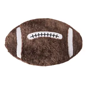 定制Plushies球毛绒玩具毛绒棒球足球篮球造型毛绒靠垫枕头