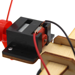 Kit de coche de madera con energía eólica 003, juguete educativo de ciencia con control manual para niños de 7 a 9 años - Product Image 3