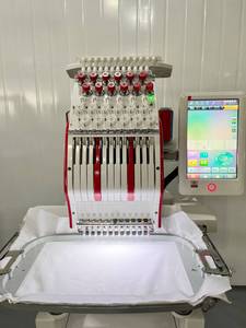 Máquina de bordar computarizada de múltiples agujas para uso doméstico e industrial, fácil de usar, pequeña, con 5 años de garantía, opcional para principiantes. - Product Image 2