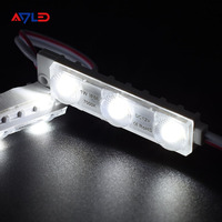 Perakende işaretleri için 1W 2835 SMD LED modülü 12V Mini ışık kutusu enjeksiyon su geçirmez LED Panel reklam ışığı