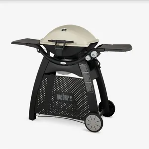Weber Q3200 vendita calda griglia a Gas per esterni con coperchio incorporato termometro per barbecue Grill