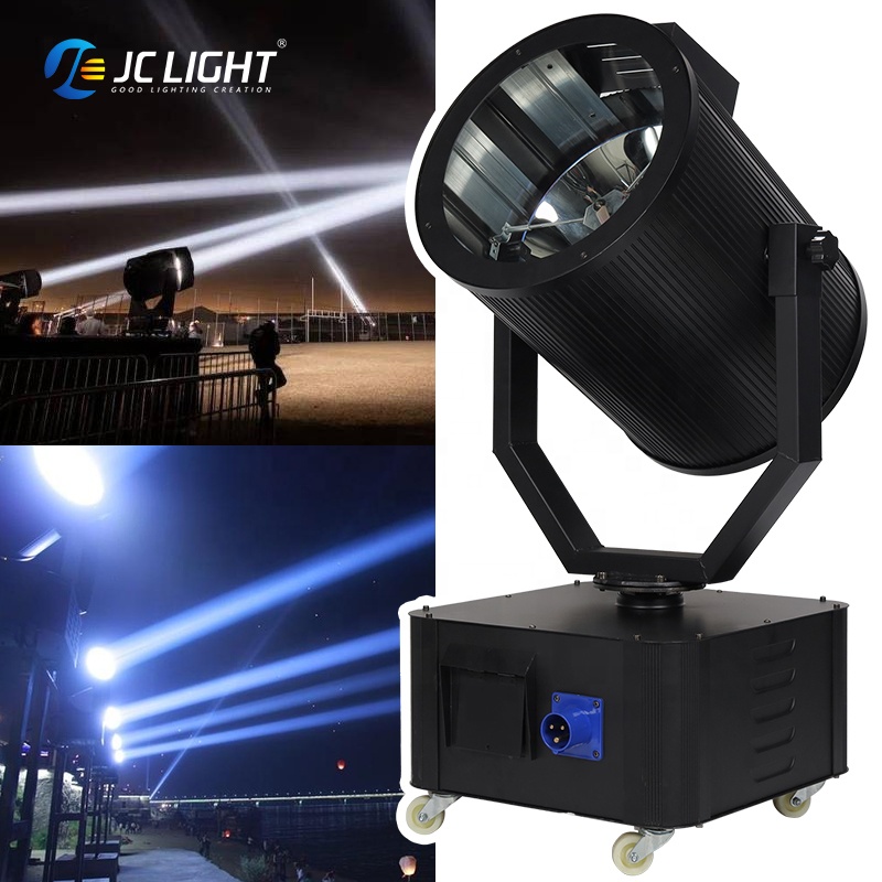 Outdoor Building Sky Cannon White Beam Searchlight 2 3 4 5 7kw