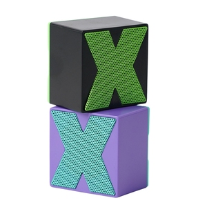 X1 Immersive Hiệu ứng âm thanh <span class=keywords><strong>Mini</strong></span> USB Loa Siêu Trầm Ngoài Trời Thiết Kế Đầy Màu Sắc Tắm Không Thấm Nước Nhỏ Loa Không Dây Cho Thanh Niên Hiện Đại - Product Image 1