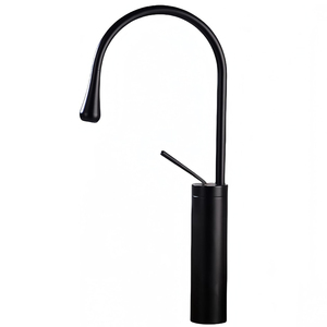 Hình Dạng Giọt Lưu Vực Vòi Rắn Brass Vanity Nước Tap Chậu Rửa Vòi Nước Phòng Tắm Bồn Rửa Vòi Nước Nóng Lạnh Nước Máy Trộn Tap - Product Image 1