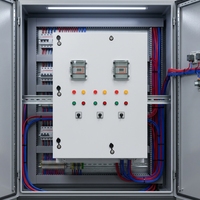 Armoire de Commutation Basse Tension OEM CFDIP54RAL7035 en Acier au Carbone, Coffret Électrique 380V, Panneau de Contrôle de Distribution d'Énergie