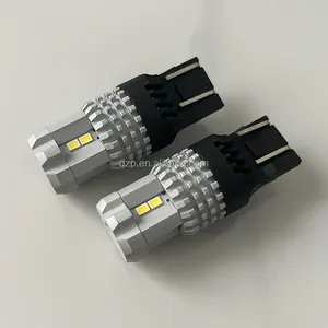 Lampu sein Led mobil 3020 12SMD, lampu sinyal belok, Led 12V 7443 1156 BA15S 1157 untuk semua mobil