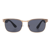 Lunettes de soleil tendance 2026 unisexe à monture métallique HM25457, cerclées, UV400, durables et confortables, pour hommes et femmes