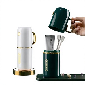 Portable Business Trips Mouthwash Cup Set Bathroom Storage Cups Travel Toothbrush Box <b>Toothpaste</b> Storage Travel Water Cup - Product Image 1