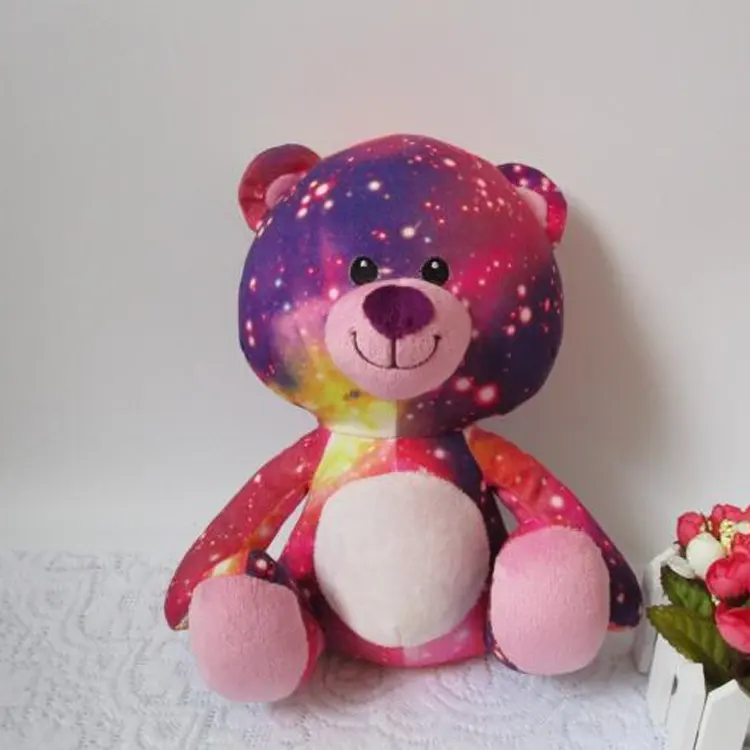 Oso de peluche de impresión grande, personalizado de fábrica, 60cm, importado de china